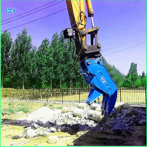 skid steer concrete crusher attachment|concrete pulverizer attachment for excavator.